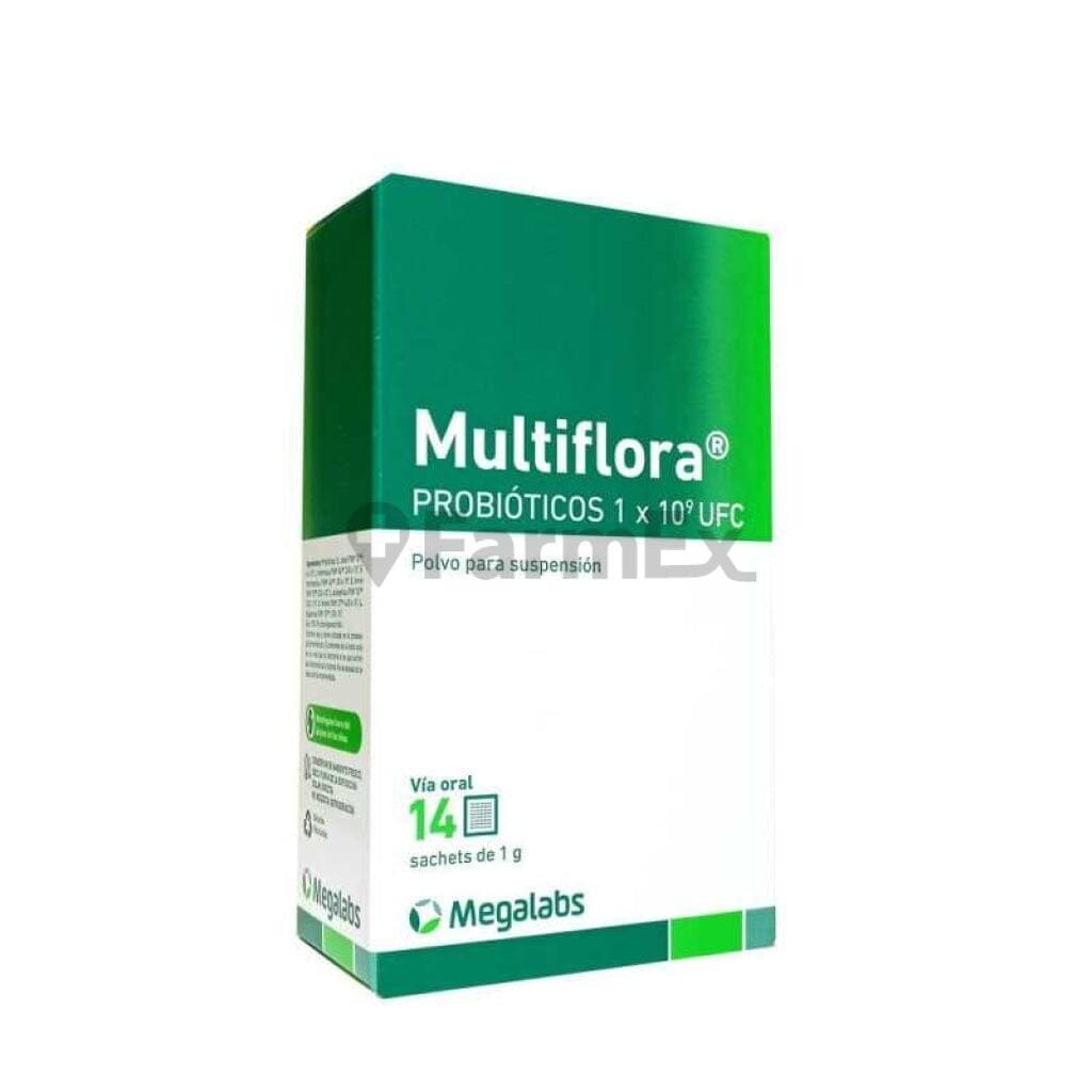 Multiflora Polvo Para Suspensión x 14 Sachets Farmex-BanMedica-Persistente